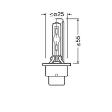 Carica l'immagine nel visualizzatore di Gallery, Osram 66240CLC Xenarc Classic Lampada Alogena, D2S XW