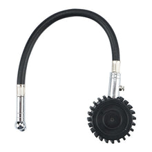 Carica l'immagine nel visualizzatore di Gallery, NUZAMAS Manometro per Pneumatici Premium, Auto per impieghi gravosi e Moto con Mandrini Flessibili - 60 PSI, Dimensioni compatte, Peso Leggero con valvola di Scarico