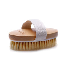 Carica l'immagine nel visualizzatore di Gallery, Ithyes Spazzolatura a Secco Spazzola per il corpo Spazzola Esfoliante Spazzola da Bagno in Setole Naturali per Rimuovere le Tossine Della Pelle morta Cellulite, Esfolia