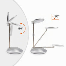 Carica l'immagine nel visualizzatore di Gallery, DA LIGHT - Lampada da scrivania a LED, 3000 K, luce bianca calda, 3,6 W, per comodino, da lettura, con supporti retratti