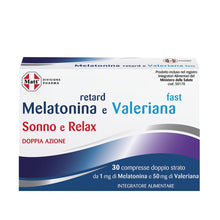 Carica l'immagine nel visualizzatore di Gallery, Matt, Melatonina Retard Valeriana Fast, Integratore, 30 Compresse