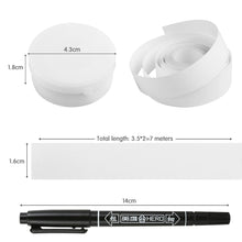 Carica l&#39;immagine nel visualizzatore di Gallery, LEMESO Etichette Adesive Personalizzate Termoadesive per Asilo con Penna 7 m x 1,6 cm Scuola per Vestiti Tessuto Ferro da Stirare