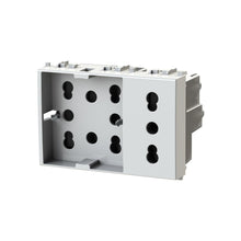Carica l'immagine nel visualizzatore di Gallery, 4box - Presa da Incasso Side XL Compatibile con Vimar® Plana™. 4 Prese in 1: permette di collegare una spina schuko e un