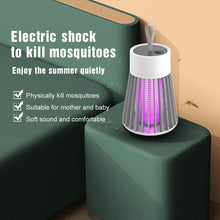 Carica l&#39;immagine nel visualizzatore di Gallery, Zanzariera Elettrica da Interno, Antizanzare Elettrico Portatile, Lampada Antizanzare Casa, Lampada Zanzare Esterno, Racchetta Zanzare Atossica Anti Mosche UV Campeggio 100m² (Ricaricabile, Grigio)