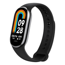 Carica l'immagine nel visualizzatore di Gallery, Xiaomi Mi Smart Band 8 - Braccialetto di attività, display AMOLED, monitoraggio della frequenza cardiaca, 190 mAh, 150+ modalità sportive, fino a 16 giorni di autonomia, nero