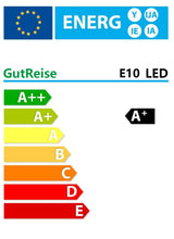 Carica l'immagine nel visualizzatore di Gallery, AC/DC E10 Lampadine, 10 pz 12V Bianco caldo E10 Lampadine di Ricambio Miniatura Vite Lampade LED 65Lm (12V, Bianco caldo