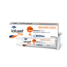 Carica l'immagine nel visualizzatore di Gallery, IBSA ialuset Plus Crema 25g, Per il trattamento Di Ferite Infette e Ustioni