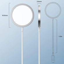 Carica l'immagine nel visualizzatore di Gallery, Caricatore Magnetico per iPhone 17/16, Caricabatterie MagSafe USB C 15W, 1m