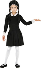 Carica l'immagine nel visualizzatore di Gallery, FIESTAS GUIRCA | Costume Gothic Girl Bambina (5-6 Anni) - Vestito per Bambine - Costumi da Studentessa e Scolaretta per 
