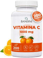 Carica l'immagine nel visualizzatore di Gallery, Bandini® Vitamina C 1.000mg 200 Compresse (+6 Mesi) | Sistema Immunitario