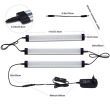 Carica l'immagine nel visualizzatore di Gallery, AIBOO Luce Sottopensile Cucina, Luci da Cucina Bar con Interruttore Dimmer A Quadrante per Bancone, Guardaroba, Illumina