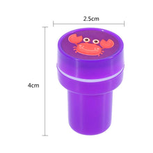Carica l&#39;immagine nel visualizzatore di Gallery, Faburo 26Pz Timbri Bambini Sigillo Animale, Cartoni Animati Kit Set di Strumenti Auto Inchiostrazione Timbri, Regali per Feste per Bambini