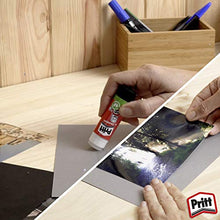 Carica l'immagine nel visualizzatore di Gallery, Pritt Penna adesiva, colla sicura e adatta ai bambini per arte e artigianato, colla potente per articoli scolastici e per ufficio, 4x 22 g Pen Pritt