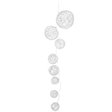 Carica l'immagine nel visualizzatore di Gallery, com-four® set da 2 catene luminose LED con 8 sfere, decorazione luminosa