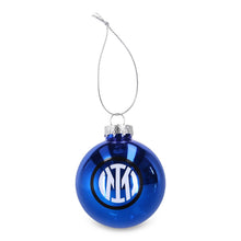 Carica l'immagine nel visualizzatore di Gallery, Inter - Set di 6 Palline di Natale Premium - Decorazione natalizia ideale come regalo e per tutti i tifosi Inter