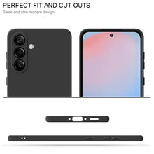 Carica l'immagine nel visualizzatore di Gallery, HSP Cover per Samsung Galaxy A56 5G, Custodia Silicone, Slim Case, Nera