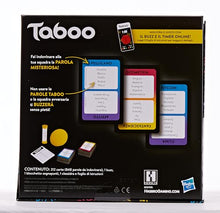 Carica l'immagine nel visualizzatore di Gallery, Hasbro Taboo classico, gioco di società con parole da indovinare per adulti e adolescenti, gioco da tavolo per 4 o più giocatori dai 13 anni in su