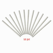 Carica l'immagine nel visualizzatore di Gallery, Walfront 12Pezzi 0.5" x 9,85" Stoppini in Fibra di Vetro, Stoppini Ricambio Tiki Torce Tiki per Bottiglia di Vino Illumi