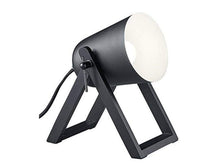 Carica l'immagine nel visualizzatore di Gallery, Reality, lampada da tavolo, Marc, METALE, Nero Opaco, corpo: legno naturale, Nero Opaco, 1 x E27, MAX.25,0 W