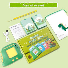 Carica l'immagine nel visualizzatore di Gallery, Xtaco flashcards bambini italiano e inglese, amico vocabolo gioco italiano,giochi montessori 2 anni, educativi prescolari Lingua Imparare a parlare Colori Numero Animali -224 Parole Verde