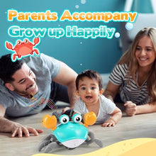 Carica l'immagine nel visualizzatore di Gallery, iKidiki Granchio Che Cammina Neonato, Giochi Bambini 1 2 3 4 Anni Granchio Tummy Time Giocattoli Bambino 1 2 3 4 Anni Giochi Neonato 3-6-9 Mesi Regalo Bambino 1 2 3 4 Anni Giochi Educativi 1-4 Anni