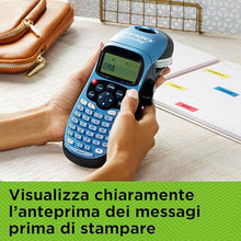 Carica l'immagine nel visualizzatore di Gallery, Dymo LetraTag LT-100T Etichettatrice | Macchina etichettatrice palmare | Display LCD a 13 caratteri | Ideale per casa o ufficio