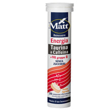 Carica l'immagine nel visualizzatore di Gallery, Matt, Energia Integratore Alimentare, 20 Compresse
