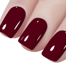 Carica l'immagine nel visualizzatore di Gallery, Vishine Smalto gel bordeaux 8 ml per nail art e manicure fai da te