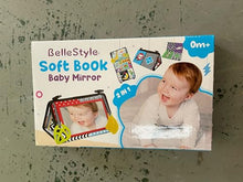 Carica l&#39;immagine nel visualizzatore di Gallery, BelleStyle Giochi Montessori Neonato 0 3 6 12 Mesi, Libri di Stoffa con Specchio per Bambini, Sensoriali Morbidi di attività Giocattoli Educativi Interattivo Regali