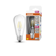 Carica l'immagine nel visualizzatore di Gallery, OSRAM Superstar - Lampada LED dimmerabile con resa cromatica extra elevata (CRI90), filamento ottico E27, bianco freddo 