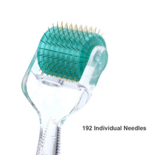 Carica l'immagine nel visualizzatore di Gallery, Aufgeld AG192 Dermaroller 0.5mm con micro-aghi in titanio per la cura della pelle, per le rughe del viso, perdita di capelli, smagliature, ricrescita dei capelli, kit per microneedling