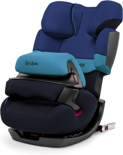 CYBEX Silver Seggiolino auto per bambini 2 in 1 Pallas-Fix, per auto con e senza ISOFIX, gruppo 1/2/3 (9-36 kg), da circa 9 mesi a circa 12 anni, blu luna blu marino