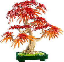 Carica l'immagine nel visualizzatore di Gallery, LEGO Botanicals Bonsai di Acero Rosso Giapponese - Set di Piante Artificiali con Foglie Rosse e Arancio Finte e Vaso Costruibile - Regalo per Adulti Amanti del Fai da Te - 10348