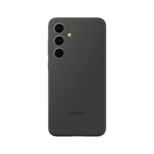 Carica l'immagine nel visualizzatore di Gallery, Samsung Silicone Case cover morbida originale per Galaxy S24 FE, Nero