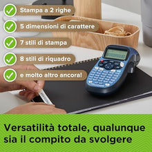 Carica l'immagine nel visualizzatore di Gallery, Dymo LetraTag LT-100T Etichettatrice | Macchina etichettatrice palmare | Display LCD a 13 caratteri | Ideale per casa o ufficio