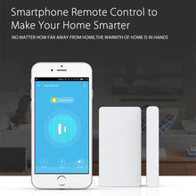 Carica l'immagine nel visualizzatore di Gallery, Tuya Smart Wi-Fi Sensore per Porta Finestra - Rilevatori Aperti/Chiusi、App Wi-Fi、Notifiche Avviso Allarme、Supporto per A