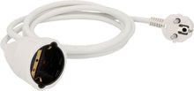 Carica l'immagine nel visualizzatore di Gallery, UNITEC Schuko - Prolunga H05VV-F3G 1,5 mm², IP20, 2 m, colore: Bianco