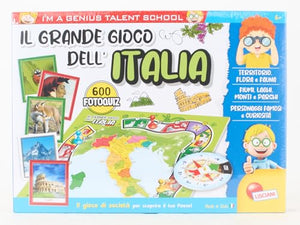 Liscianigiochi 51156 Il Grande Gioco Dell'Italia, Multicolore, ‎6 x 38.8 x 28.5 cm, 700 grammi