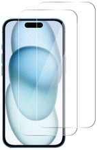 Carica l'immagine nel visualizzatore di Gallery, Vetro Temperato per iPhone 15 Plus/iPhone 15 Pro Max [2 Pezzi] Vetrino Protettivo Pellicola Protezione Schermo