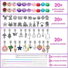 Carica l'immagine nel visualizzatore di Gallery, Tomylv Kit per Braccialetti Bambina, Regalo Bambina Kit Braccialetti Bambina di Creazione di Gioielli Bambina 5-12 Anni Idee Regali per Natale, compleanno, Pasqua, San Valentino
