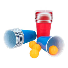 Carica l'immagine nel visualizzatore di Gallery, Boland 30852 - Set da birra pong, 22 bicchieri e 4 palline, gioco per feste, compleanni, gioco per feste divertenti