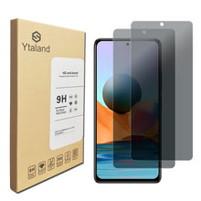 Carica l'immagine nel visualizzatore di Gallery, Ytaland Privacy Pellicola Protettiva Compatibile con Xiaomi Redmi Note 10 Pro/Note 10 Pro Max, AntiSpy in Vetro Temperat