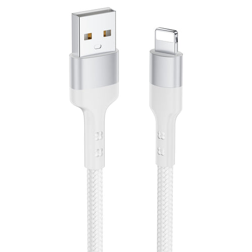 Baileku Cavo iPhone 2M Cavo Lightning USB Certificato MFi Filo Caricatore iPhone Carica Rapida Nylon Cavetto Ricarica Caricabatterie per iPhone 14 13 12 11 Pro Max Mini XS XR X 8 7 6 6s Plus SE, iPad