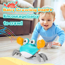 Carica l'immagine nel visualizzatore di Gallery, iKidiki Granchio Che Cammina Neonato, Giochi Bambini 1 2 3 4 Anni Granchio Tummy Time Giocattoli Bambino 1 2 3 4 Anni Giochi Neonato 3-6-9 Mesi Regalo Bambino 1 2 3 4 Anni Giochi Educativi 1-4 Anni