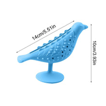 Carica l&#39;immagine nel visualizzatore di Gallery, Maciun Giocattolo da masticare per gattini, a forma di , spazzolino da denti per gatti, giocattolo per dentizione, gratta viso, dispenser di cibo a ventosa per alleviare lo stress