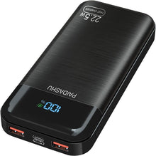 Carica l'immagine nel visualizzatore di Gallery, Power Bank 27.000mAh 22.5W PD3.0 QC4.0 Ricarica Rapida Batteria Esterna 3A USB C Caricatore Portatile con LCD Display Digitale 3 Uscite e 2 Ingressi per Smartphone and more