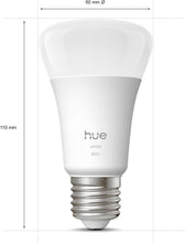 Carica l'immagine nel visualizzatore di Gallery, Philips Hue LED A60, Lampadine smart E27, Confezione da 2