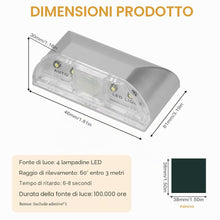 Carica l'immagine nel visualizzatore di Gallery, 1 Pack Luci Keyhole, Lampadina LED Luci Notturne PIR infrarosso Senza Fili Serratura di Portello della Lampada, Auto Sen