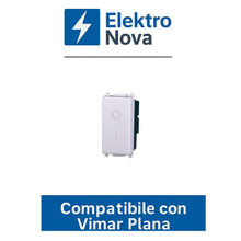 Carica l'immagine nel visualizzatore di Gallery, Elektronova Interruttore Bipolare 2P 16A Bianco compatibile Vimar Plana 0402