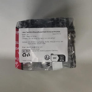 Nastro per Etichette Fimax Compatibile In sostituzione di Brother P-touch Laminato Tape Cassetta TZe-231 12mm per PT-H107B H105 H200 H100LB H100R 1000 1010 P300BT H110 (Bianco, 5Pz.)
